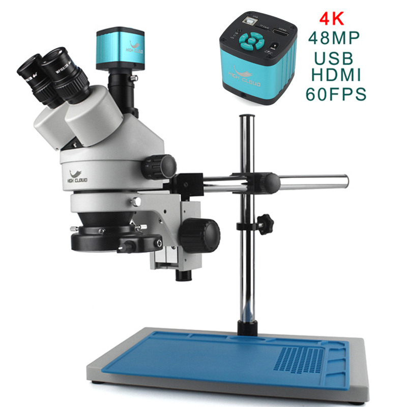 Simul-Focal Industrial Microscope 4K Hdmi - 4K 48MP HDMI Set di telecamere