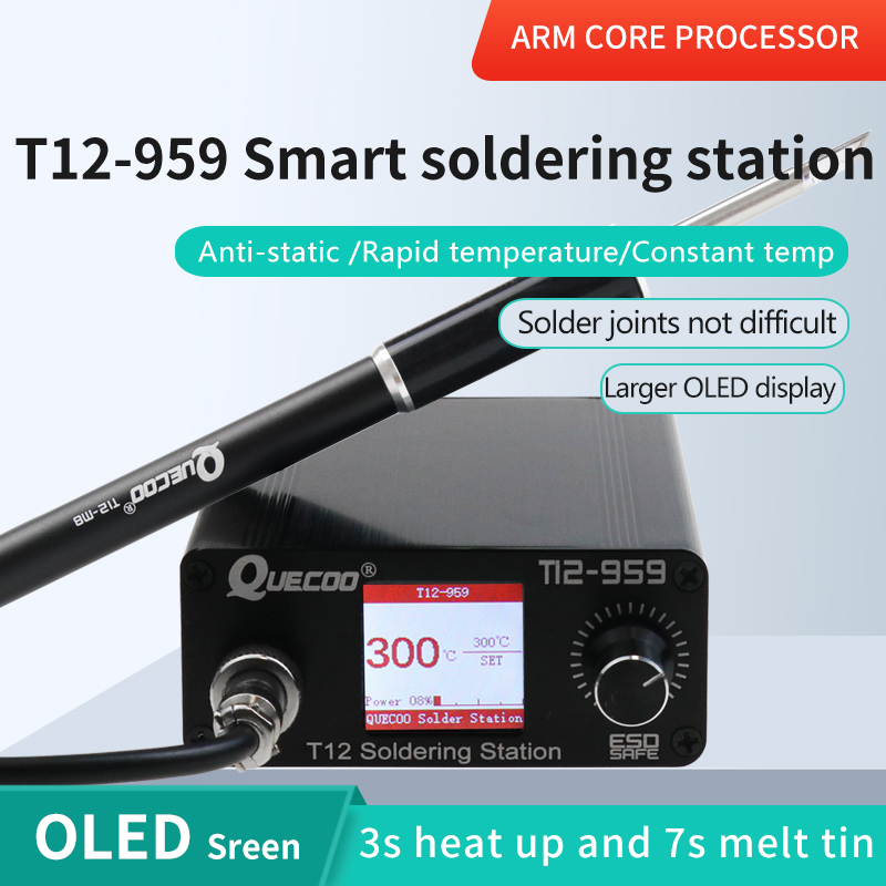 T12 Soldering Station Oled - Stazione di saldatura T12-959 V5.1 con