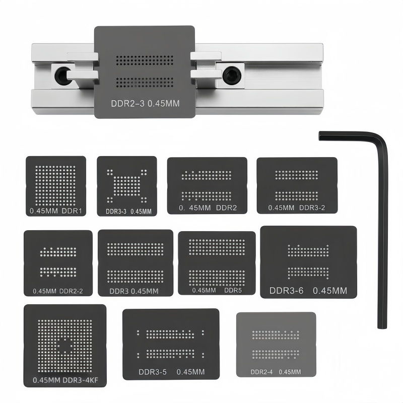 Infrared Bga Rework Station - Supporto per stencil BGA per reballing,
